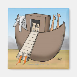 Noah's Ark - Keine Katzen erlaubt Magnet