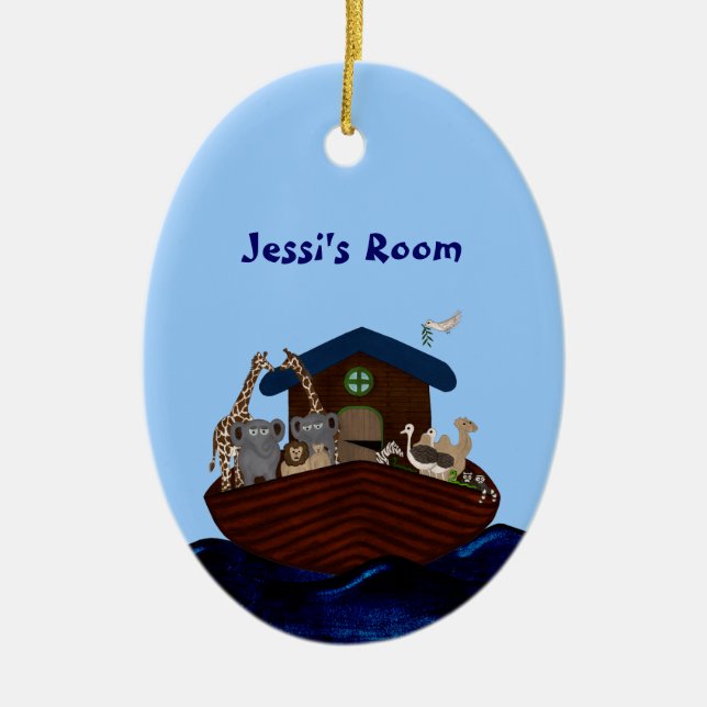 Noah's Ark Keramikornament (Vorne)
