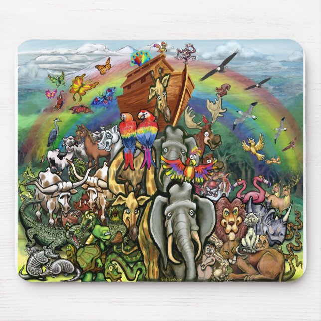 Noah's Ark Mousepad (Vorne)