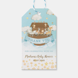 Noah's Ark Niedlicher Tiere Boy Birthday Baby Show Geschenkanhänger