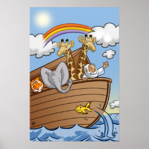 Noah's Ark Poster von Salinas Slugger Studios