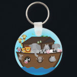 Noah's Ark Schlüsselanhänger<br><div class="desc">Niedliches Noahs Ark Design aus Walter's Room und WaltersRoom.com für Kinder jeden Alters.</div>