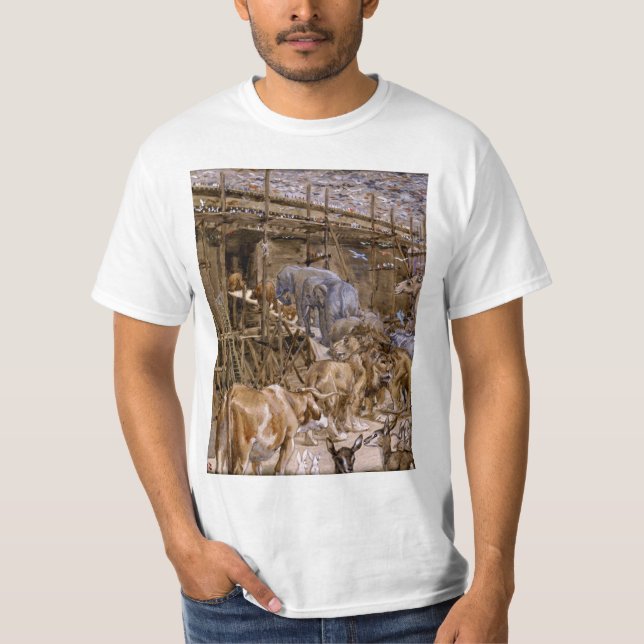 Noah's Ark von James Tissot - Circa 1900 T-Shirt (Vorderseite)