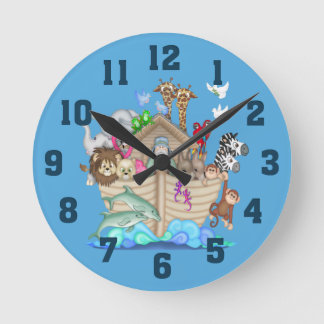 Noah's Ark Wall Clock Runde Wanduhr