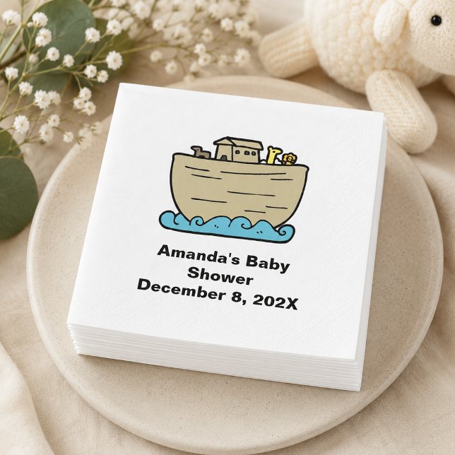 Noahs Art Niedlich Baby Dusche Serviette (Von Creator hochgeladen)