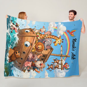 Noahs großes Ark-Abenteuer Fleecedecke