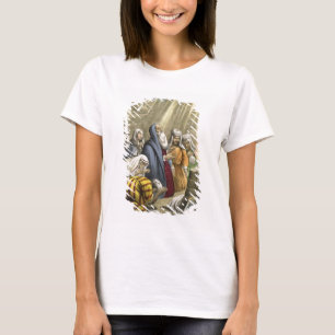 Noahs Opfer auf dem Verlassen der Arche, von einer T-Shirt