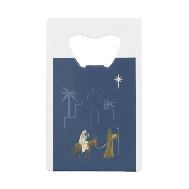 NOB161 Mary und Joseph.tif Geldbeutel Flaschenöffner (Vorderseite)