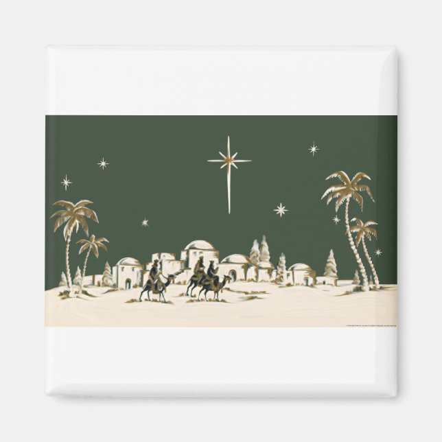 NOB164 Three Wise Men.tif Magnet (Vorne)