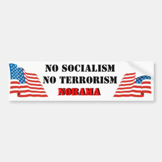 NObama3 Autoaufkleber