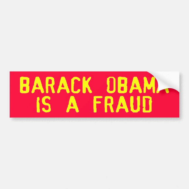 NOBAMA 0021 AUTOAUFKLEBER (Vorne)