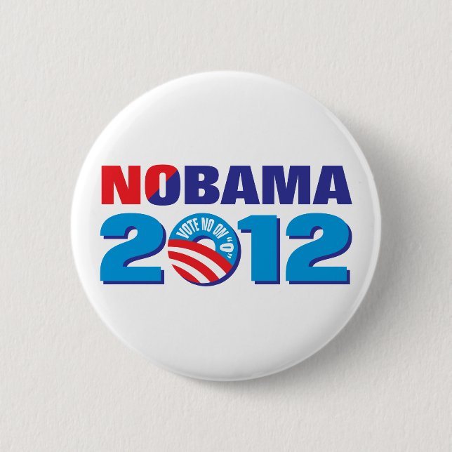 NOBAMA 2012 BUTTON (Vorderseite)
