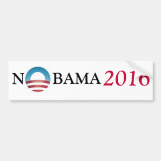NOBAMA 2016 AUTOAUFKLEBER