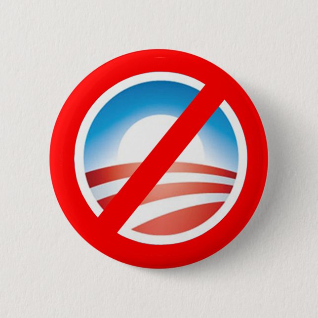 NOBAMA AntiObama T-Shirts, Tassen, Hoodies Button (Vorderseite)