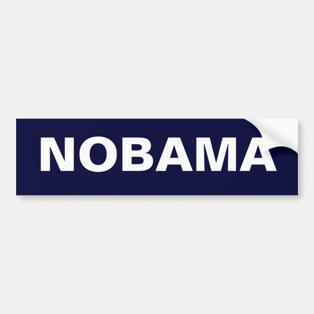 NOBAMA AUTOAUFKLEBER (Vorne)