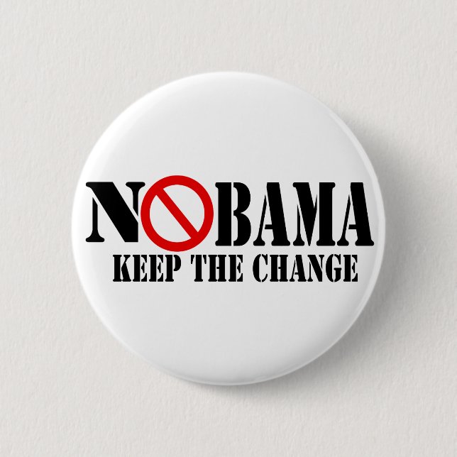 Nobama Button (Vorderseite)