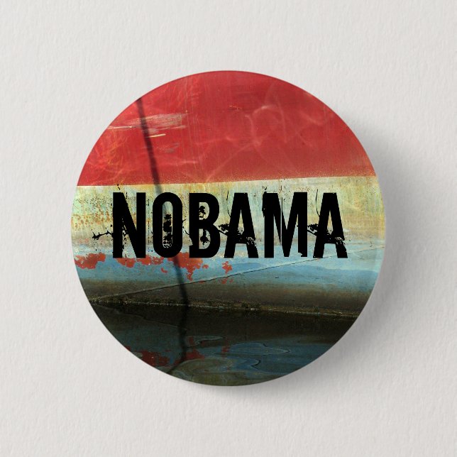 NOBAMA BUTTON (Vorderseite)