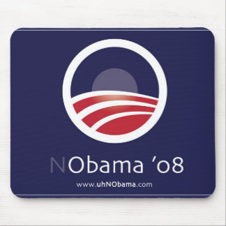 NObama für Mausunterlage Präsidenten-08 Wahl Mousepad