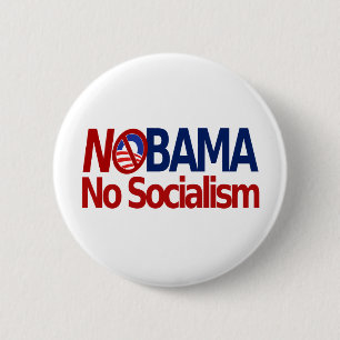 NOBAMA kein Sozialismus Button