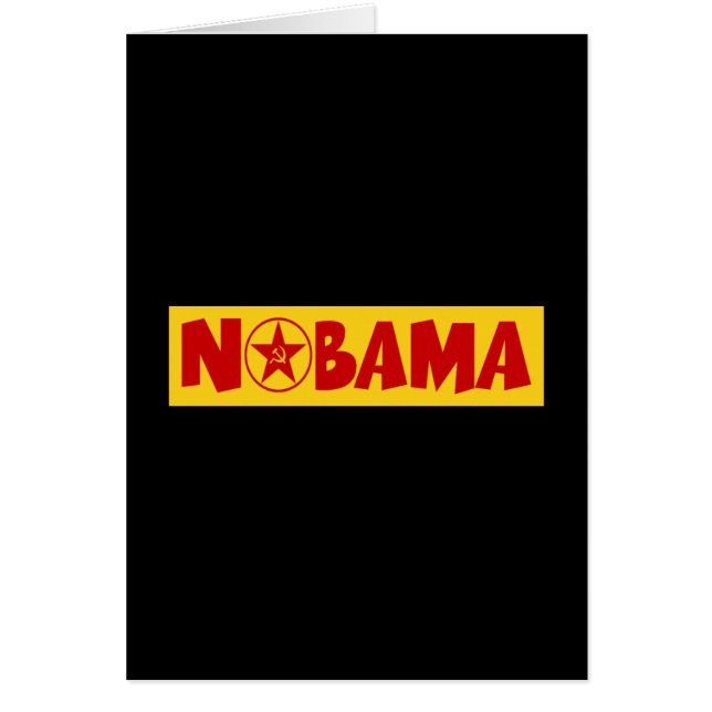 Nobama, kommunistischer Obama (Vorne)