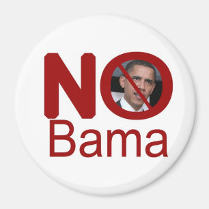 NoBama runder Magnet