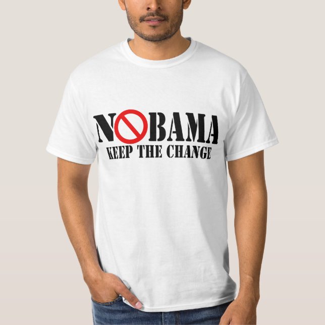 Nobama T-Shirt (Vorderseite)