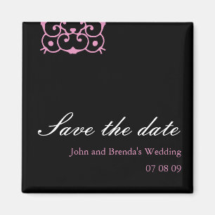 Nobel: Kundengerechter Save the Date Magnet