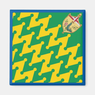 Nobile Contrada del Bruco (Raupe) Palio Magnet