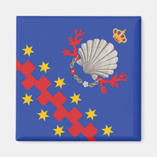 Nobile Contrada del Nicchio (Seashell) Magnet