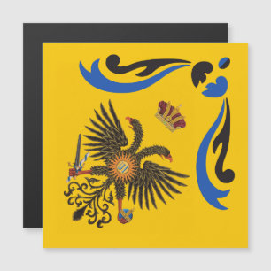 Nobile Contrada dell'Aquila Palio di Siena (Adler) Magneteinladung