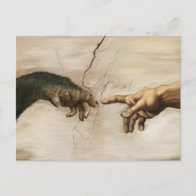 Noble Beasts - Creation of Apekind Postkarte (Vorderseite)