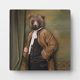 Noble Beasts - Dandy Bear Fotoplatte