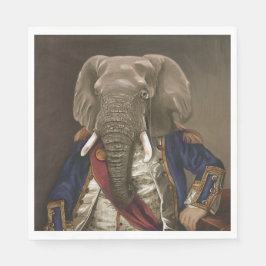 Noble Beasts - Dandy Elephant Serviette