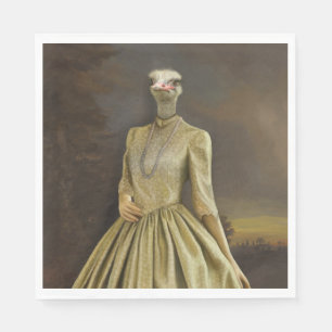 Noble Beasts - Dandy Ostrich Serviette