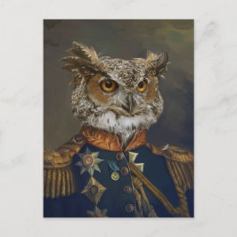 Noble Beasts - Dandy Owl Postkarte