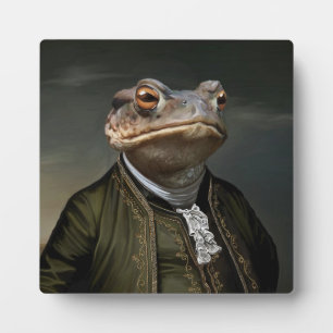 Noble Beasts - Dandy Toad Fotoplatte