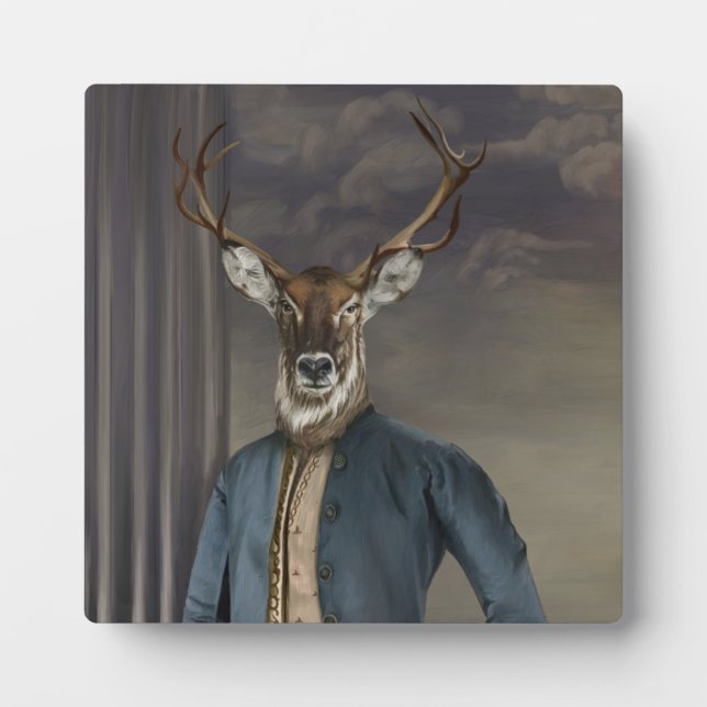 Noble Bestien - Dandy Deer Fotoplatte (Vorderseite)