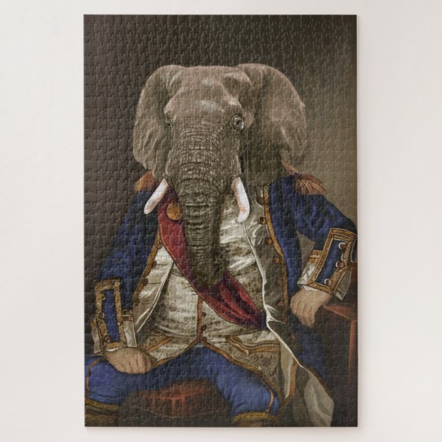 Noble Bestien - Dandy Elephant Poster (Vertikal)