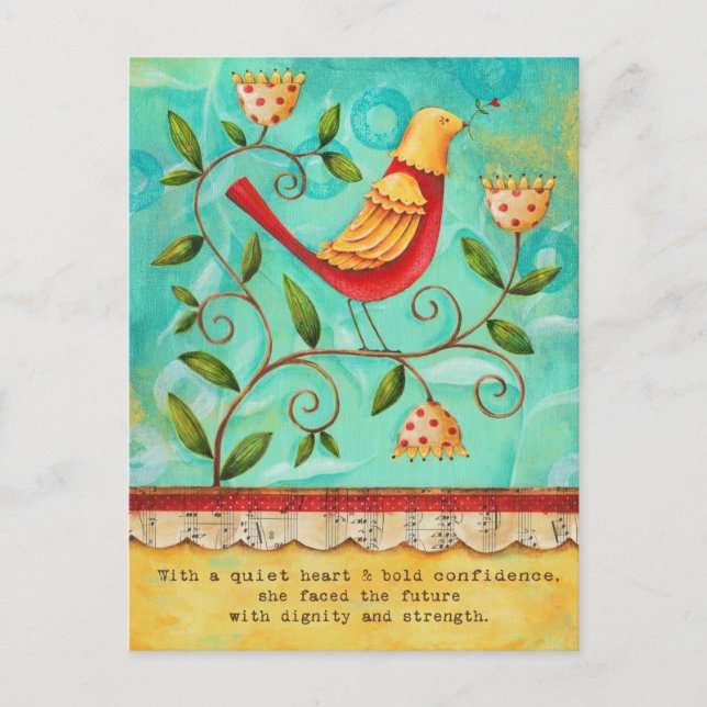 Noble Bird - Postkarte (Vorderseite)