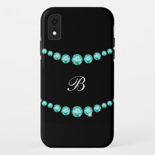 Noble Bling Monogramm-Art Case-Mate iPhone Hülle