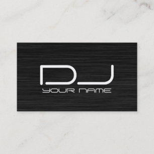 Noble DJ-Visitenkarte Visitenkarte