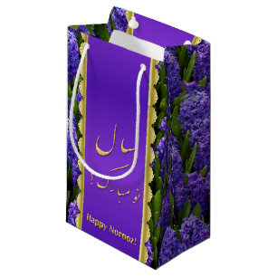 Noble Happy Norooz Hyacinths - Kleine Geschenktasc Kleine Geschenktüte