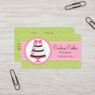 Noble Kuchen-Bäckerei Visitenkarte