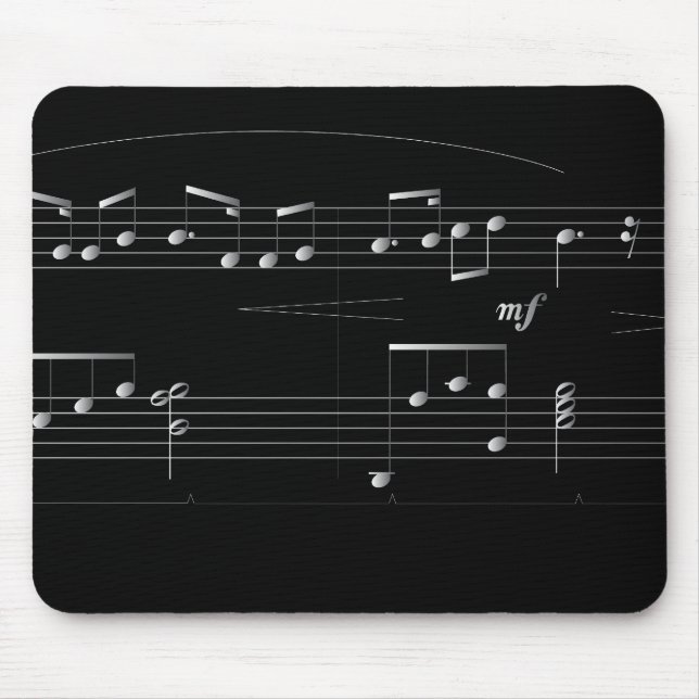 Noble Musik Mousepad (Vorne)