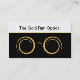 Noble optische Visitenkarten Visitenkarte