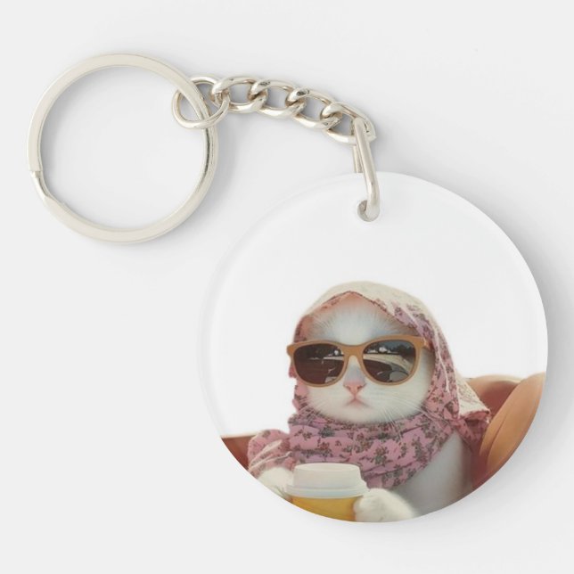 Noble porte - clé de chat (Devant)