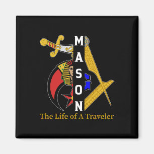 Noble Shriner Mason Das Leben der Freimaurer Magnet