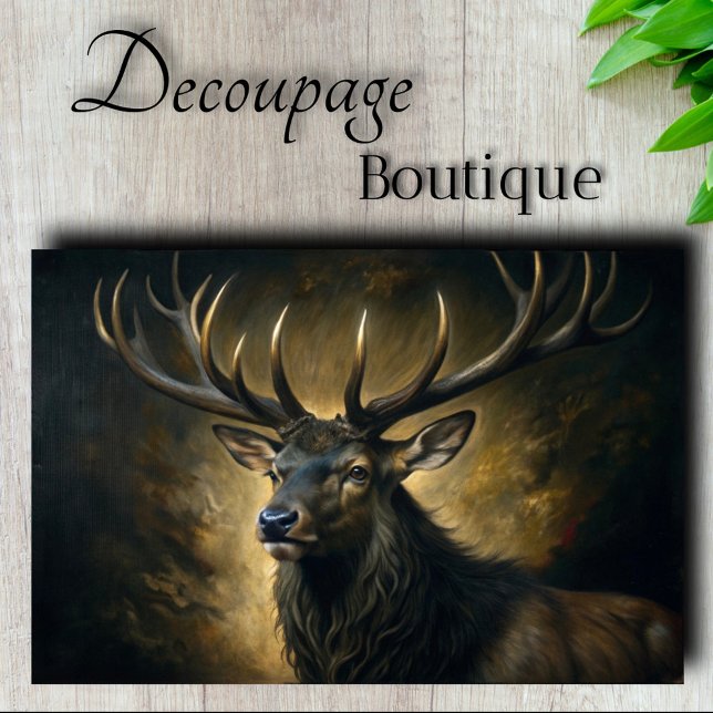 Noble Spirit Decoupage Seidenpapier (Noble Spiril Decoupage Tissue Paper)