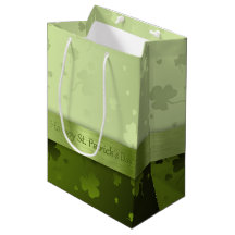 Noble St. Patrick's Day Kleeblatts Medium Geschenk