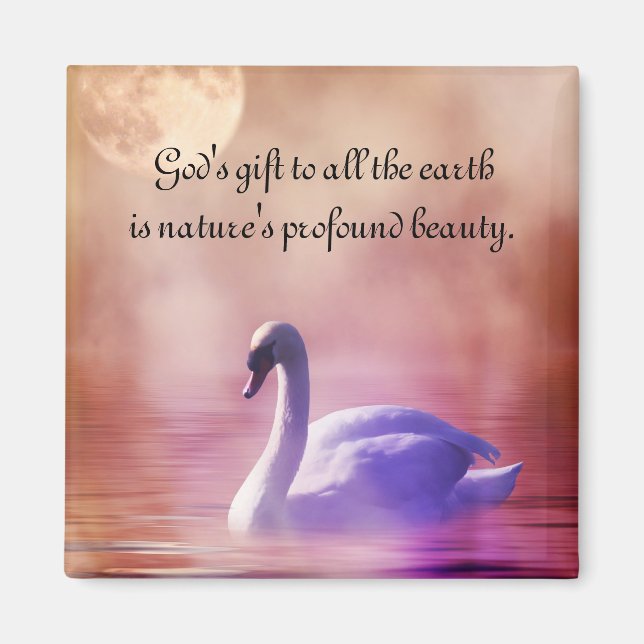 Noble Swan Magnet (Vorne)